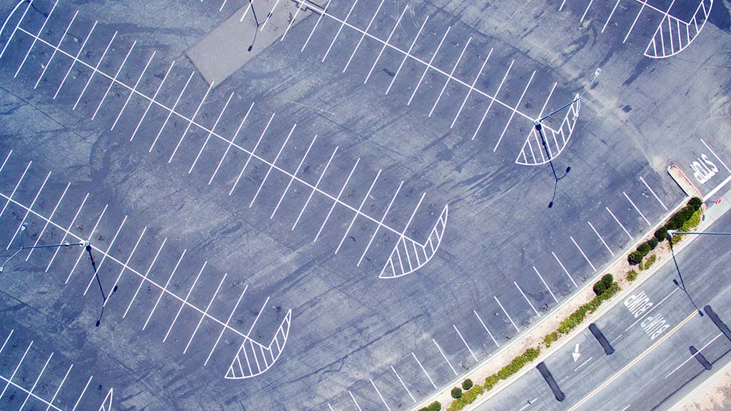 Sealcoating and parking lot striping in Palm Harbor FL